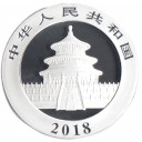 2018 - CINA 10 Yuan Argento (30gr) PANDA Fior di Conio